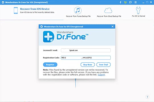 Dr fone licensed email and codes